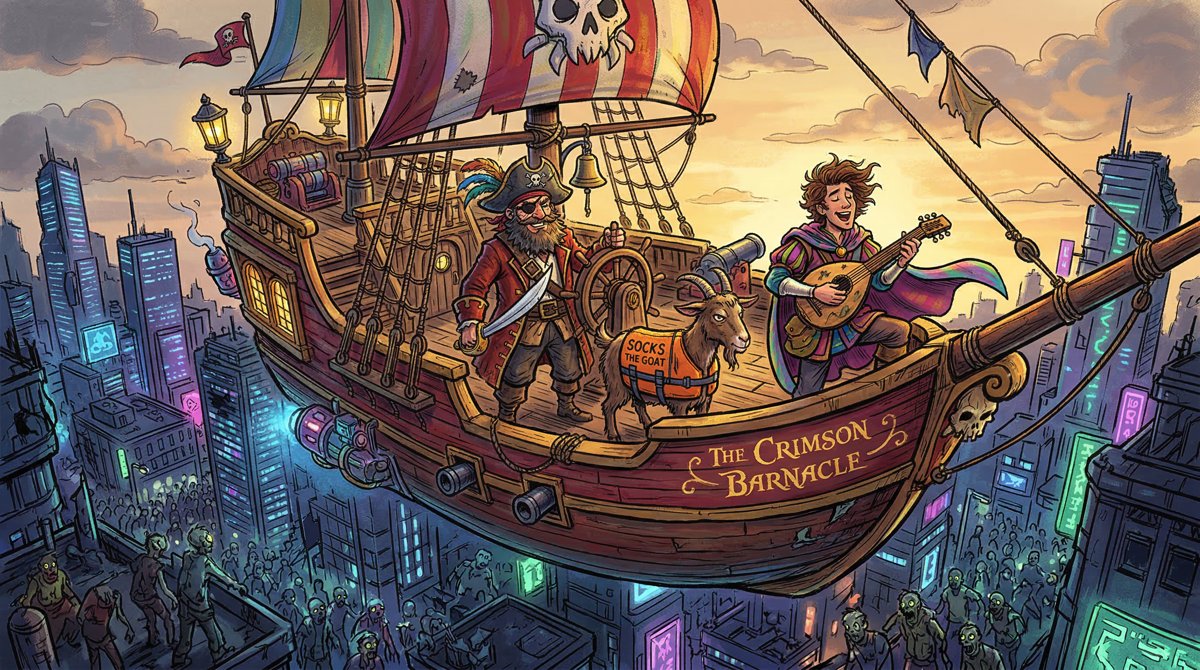 The Crimson Barnacle cloaked above a blue-glowing Earth, preparing atmospheric entry